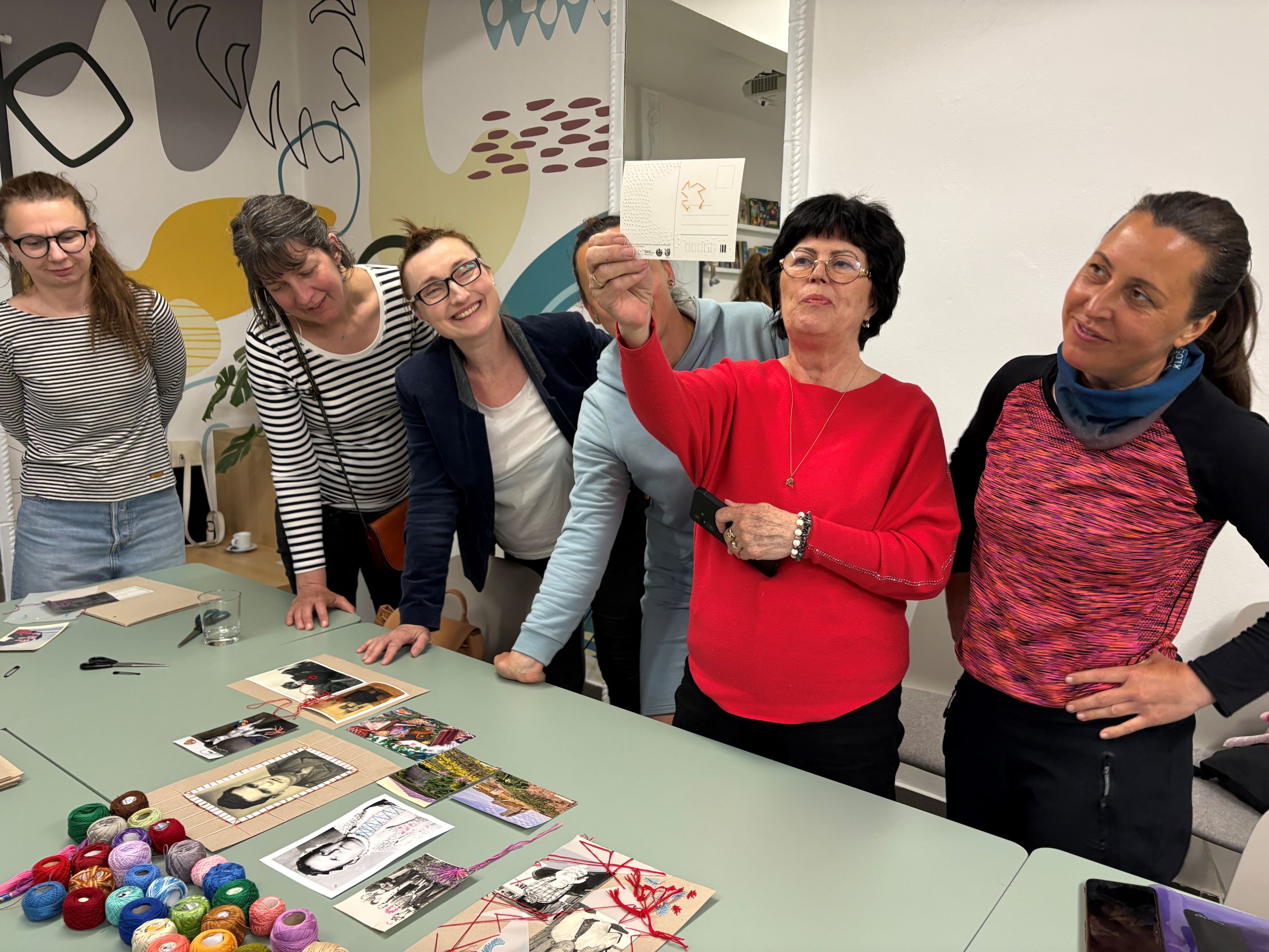 Vyšívané fotografie pod taktovkou Marty Arden